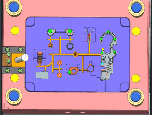 12 cavity mould - 12 cavity family mold making