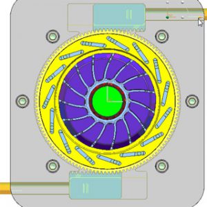 15sliders 7 300x300 - 15 sliders moving with gear help mold making