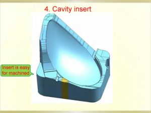 auto lamp cavity insert 300x225 - automotive lamp mold making