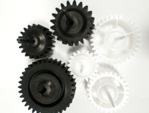 gear moulded parts1 300x227 - how to make gear mold